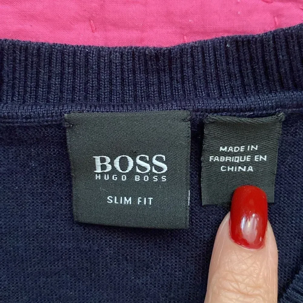 Hugo Boss stylish navy